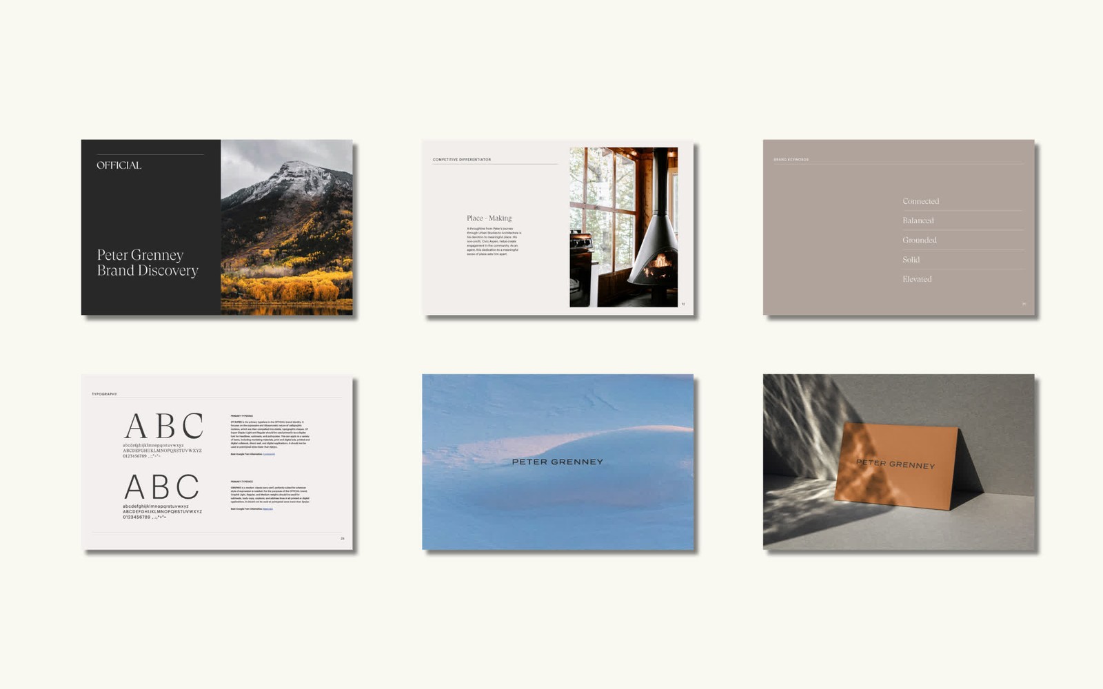 Peter Grenney — Brand Development + GTM